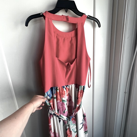 Eliza J Coral Dress Size 10 US - Picture 2 of 2